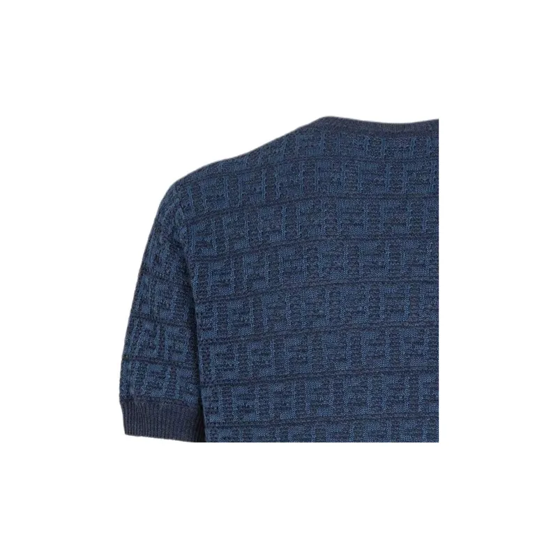 FENDI All Over Ff Motif Crewneck Jumper-5