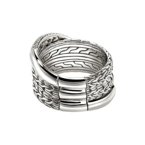 John Hardy Sterling silver Icon 50 Ring