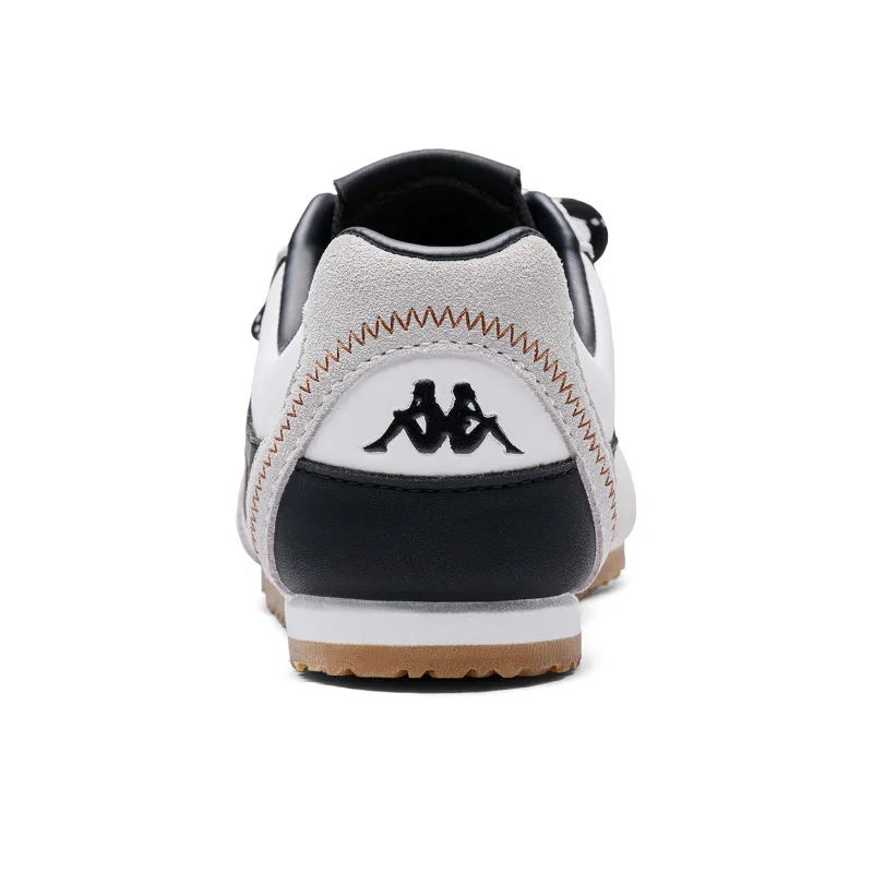 Kappa KG2.0·Little Lightning Back to Back Anti Slip Wear Resistant Low Top Skateboard Shoes Women's Black White-4