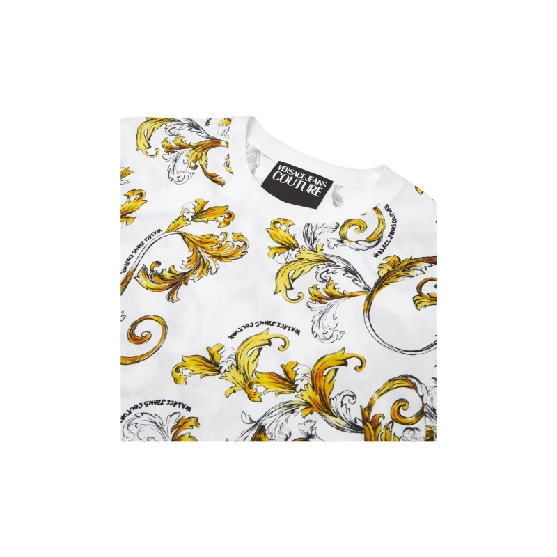 VERSACE All Over Graphic T shirt-2
