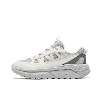 Erke Cushioning Slip Resistant Balance Low Top Chunky Sneakers Women's White Gray
