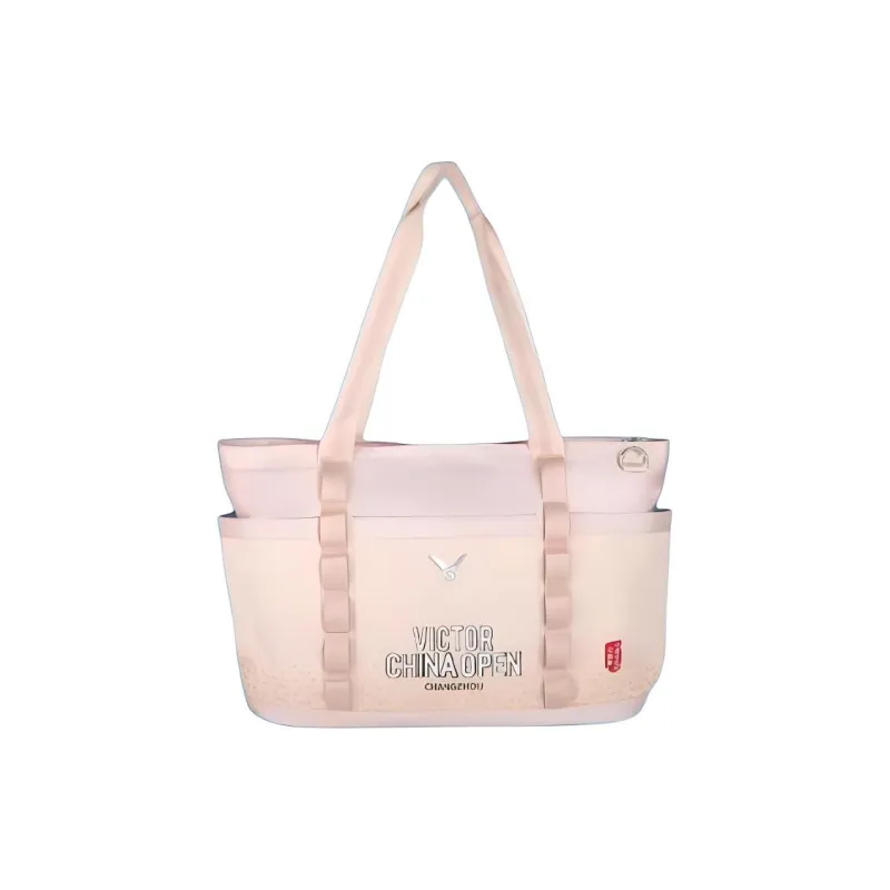 VICTOR PU Tote Bag, Shopping Bag, Handbag Regular Unisex Champagne Pink-0