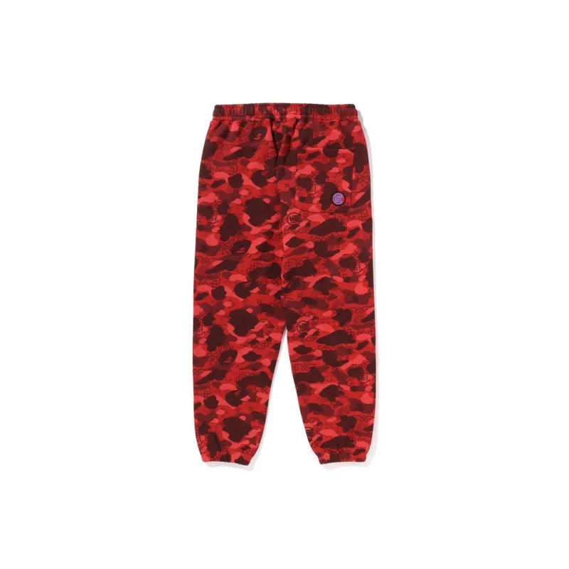 Bape X Clot Camo Logo Sweat Pants-3