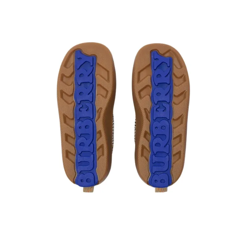 Burberry Knit Low Top Kids Lifestyle Shoes Brown Kids'-4