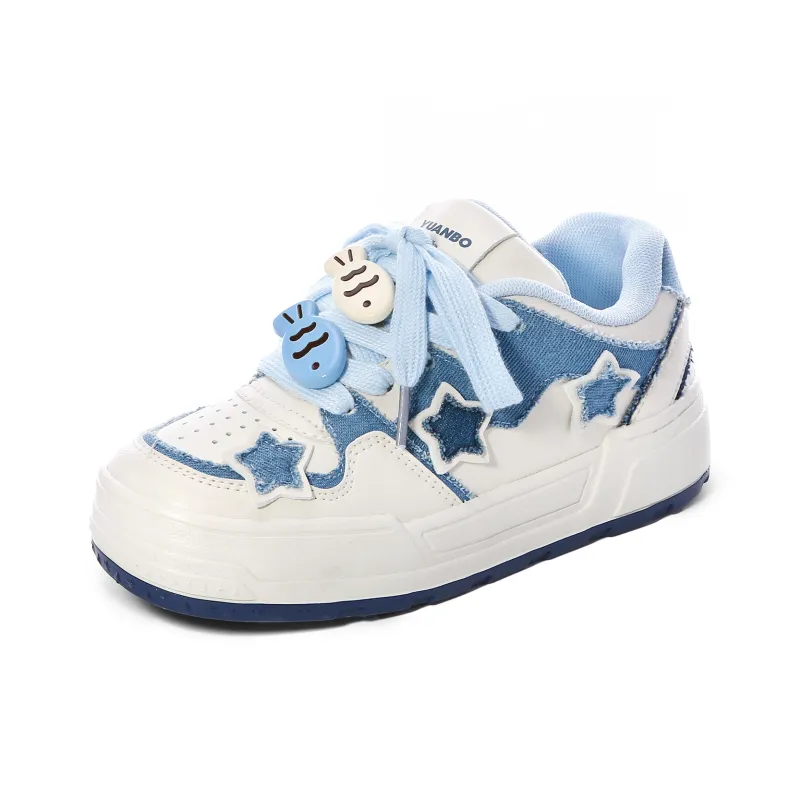 Lovely You Lightweight Anti-Slip Low-Top Skateboard Shoes Women's-25