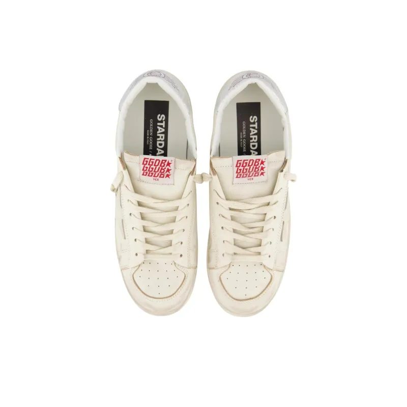 Golden Goose Stardan Low Top Skateboard Shoes Women's White-3