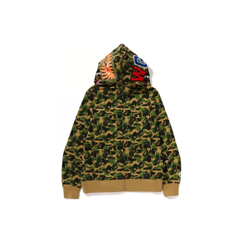 Bape Abc Camo Separate Shark Full Zip Hoodie-3