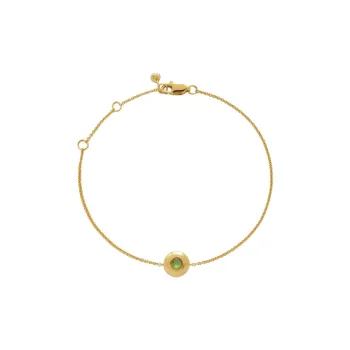 Monica Vinader 18kt Yellow Gold Vermeil August Birthstone Bracelet