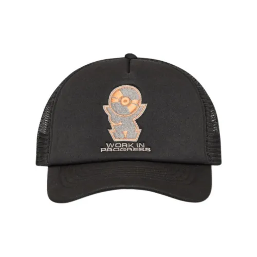Carhartt WIP Polyester Baseball Caps Men's Black