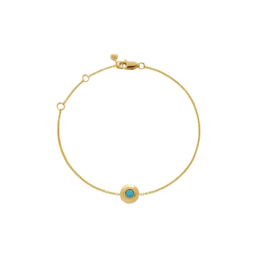 Monica Vinader 18kt Yellow Gold Vermeil December Birthstone Bracelet