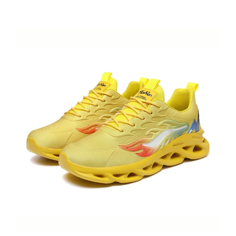 JANECO Cushioning Anti-Slip And Wear-Resistant Low-Top Chunky Sneakers Unisex-7