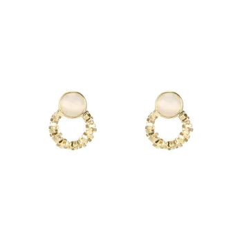 Peach Tea Copper Earrings Women's