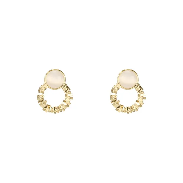 Peach Tea Copper Earrings Women's-0