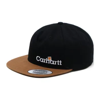 Carhartt WIP Cotton Baseball Caps Unisex Black