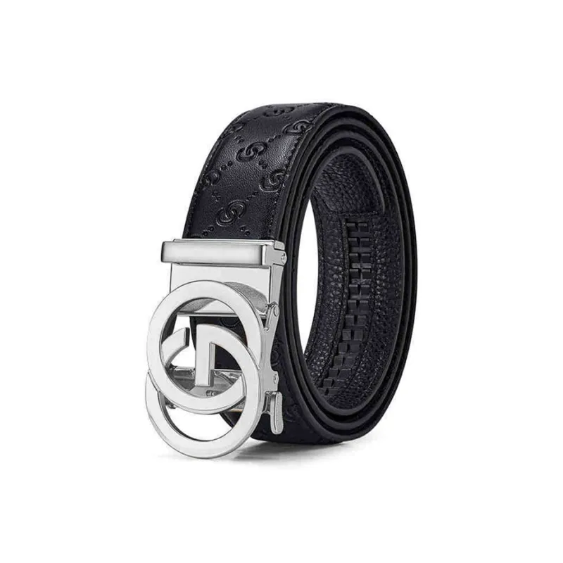 Yalu Top Grain Cow Leather Leather Belts Unisex Width 3.5CM-2