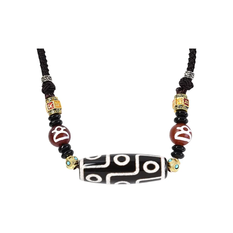 Abby's Wonderland Agate Necklaces Unisex-0