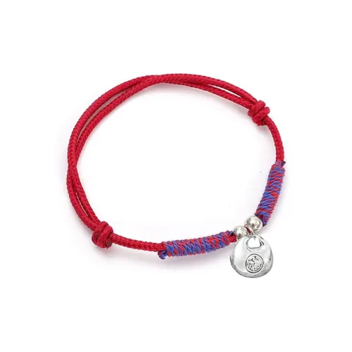 CHINA GOLD Foot Silver 990 Bracelets Women's