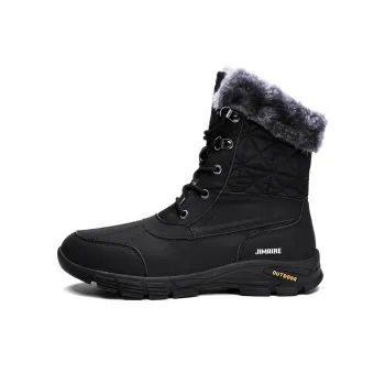King Jinmai Warm Crew Snow Boots Men's