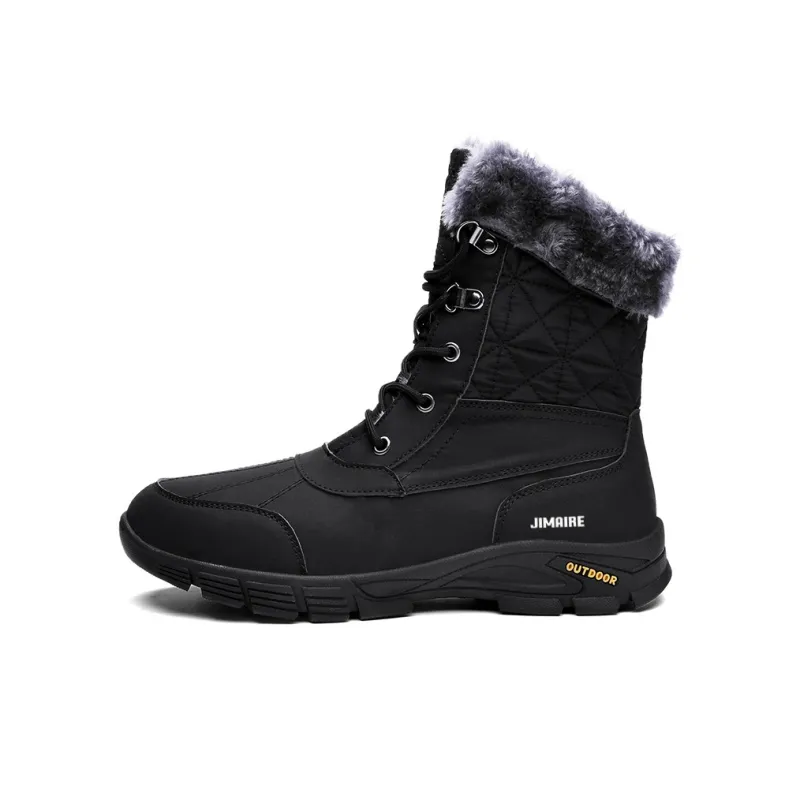 King Jinmai Warm Crew Snow Boots Men's-0
