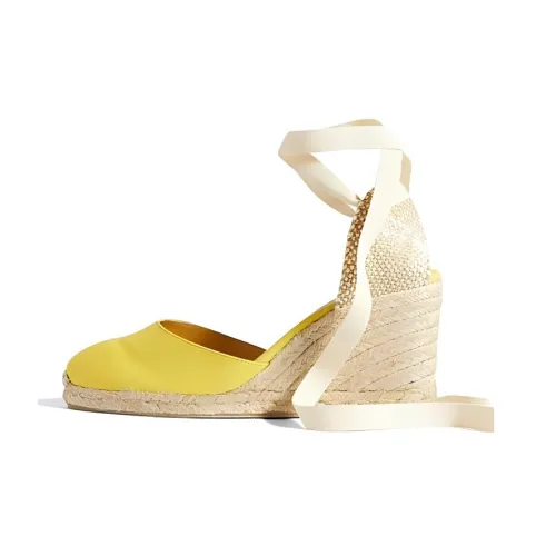 Castañer Wedge Heel High Heels Women's Yellow