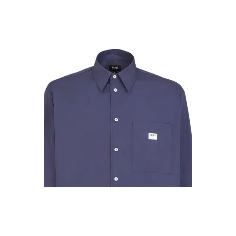 FENDI Buttoned Long Sleeved Shirt-3
