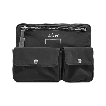 A COLD WALL* Nylon Fabric Fanny Pack Regular Unisex Black