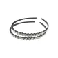 Plum Blossom Headband[Silver 2 Pcs]