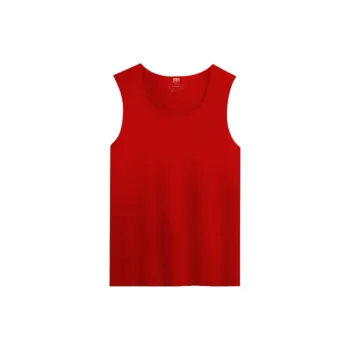 H YXIANG Tank Tops Men's Combo Set Red
