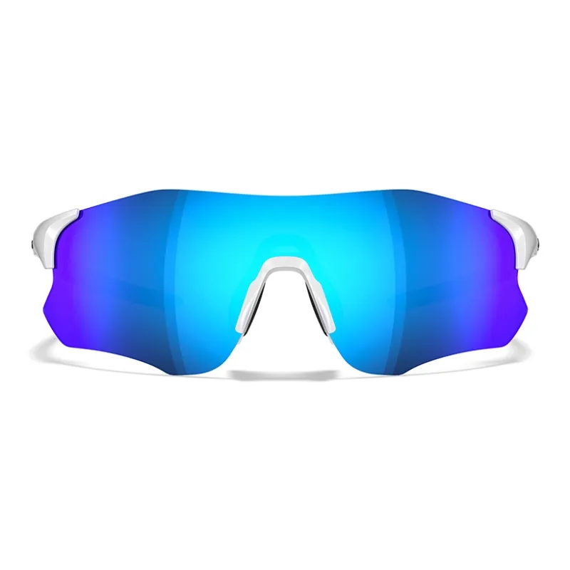 Jeep TR/Memory Plastic Irregular Shape Sunglasses Unisex White-5