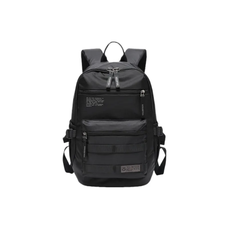 Volunteer Nylon Fabric Backpack Men's Black/Gray/Royal Blue/Green-2
