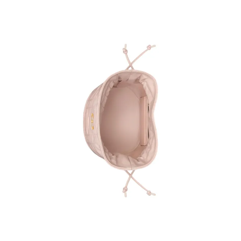 DIOR Miss Caro Sheepskin Bucket Bags Shoulder Bags Mini Women's Rouge Pink-3