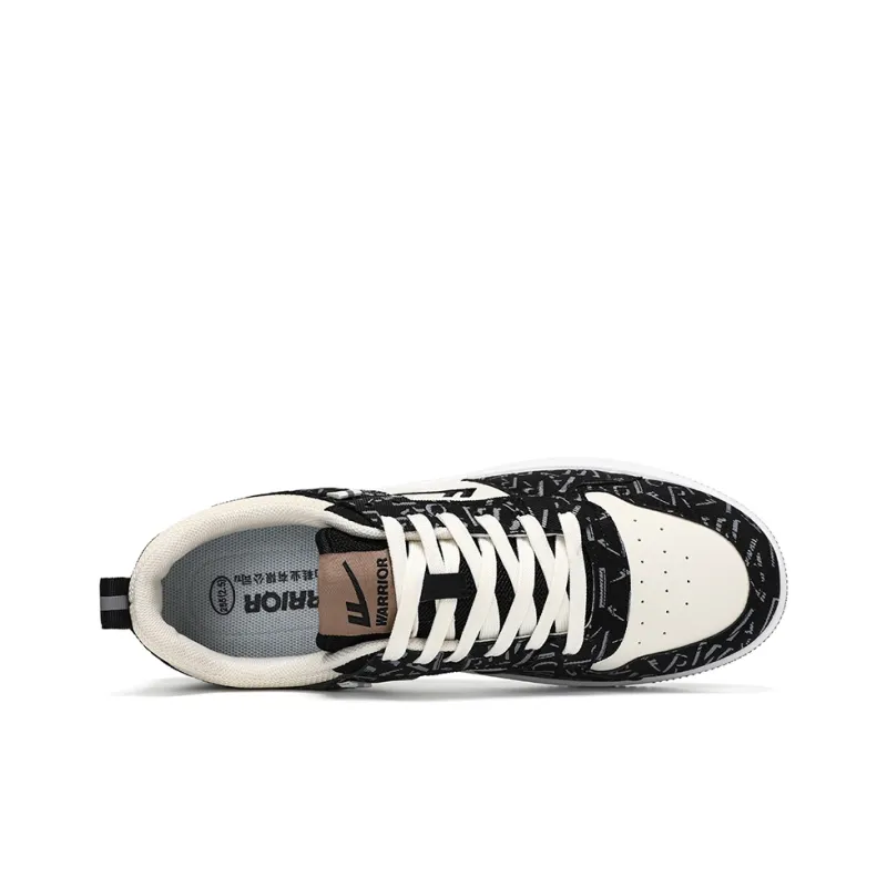 Warrior Warrior Warm Lightweight Height Increasing Low-Top Skateboard Shoes Unisex-17