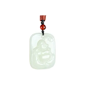 Shujie Hetian Jade White Jade Unisex