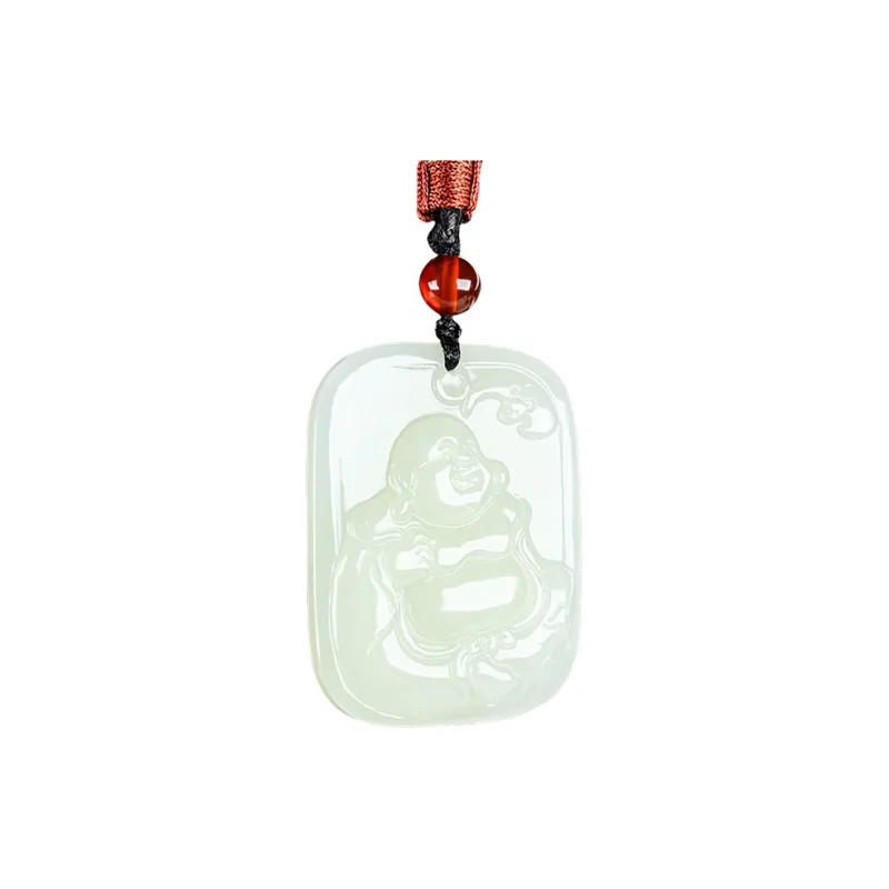 Shujie Hetian Jade White Jade Unisex-0