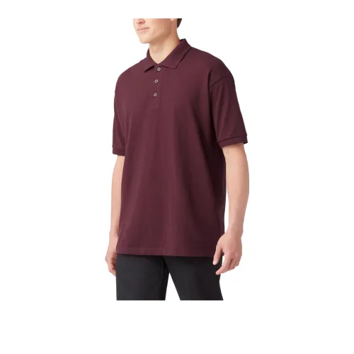 Dickies Polo Shirts Men Red Brown