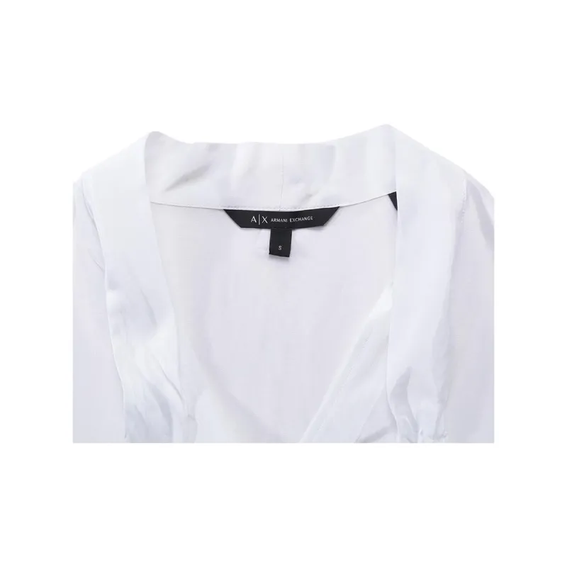 ARMANI EXCHANGEAE FW24 Shirt Women's Optical White-2