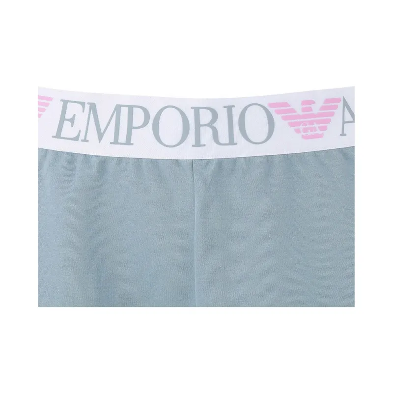 EMPORIO ARMANI FW24 Casual Shorts Women's Teal-3