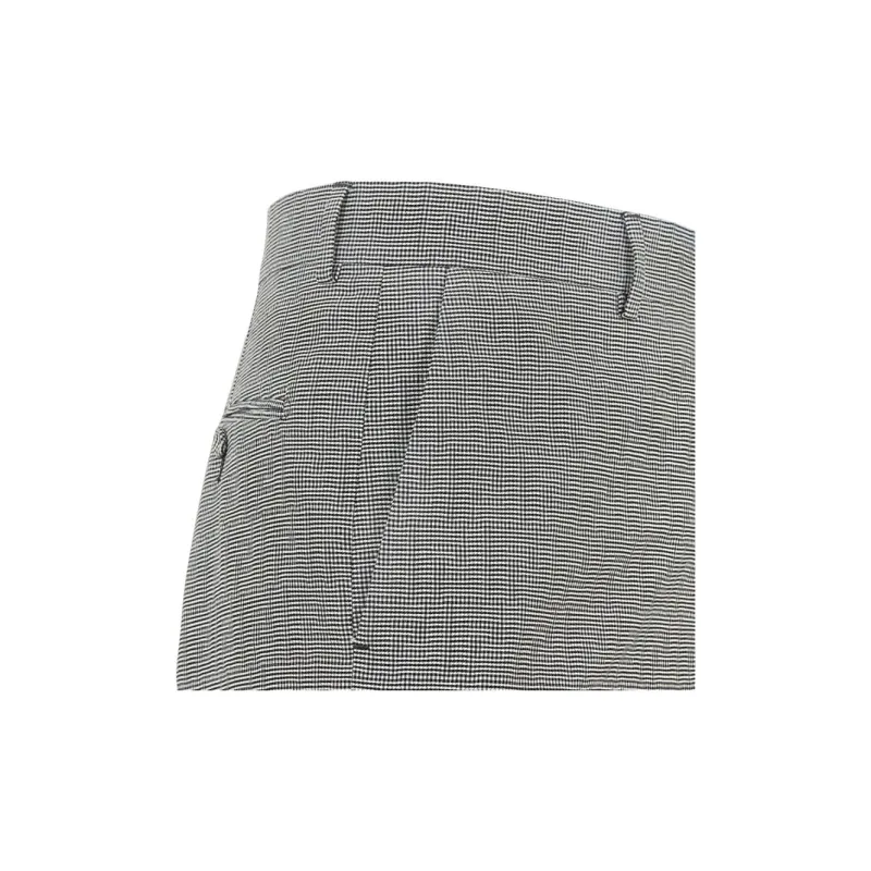 FENDI FW22 Casual Shorts Men's Gray White-3