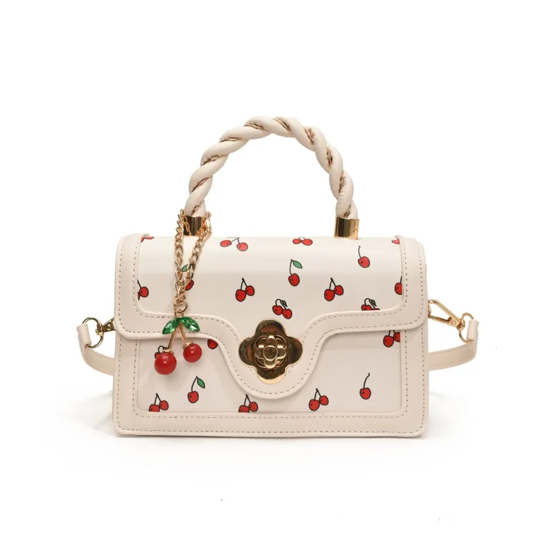 Yalu PU Shoulder Bag, Crossbody Bag, Handbag Regular Women's White/Yellow/Red-1