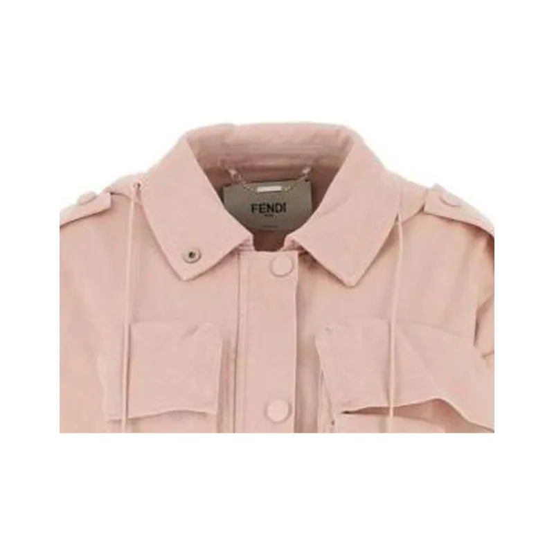 FENDI Jackets Women's Pink-2