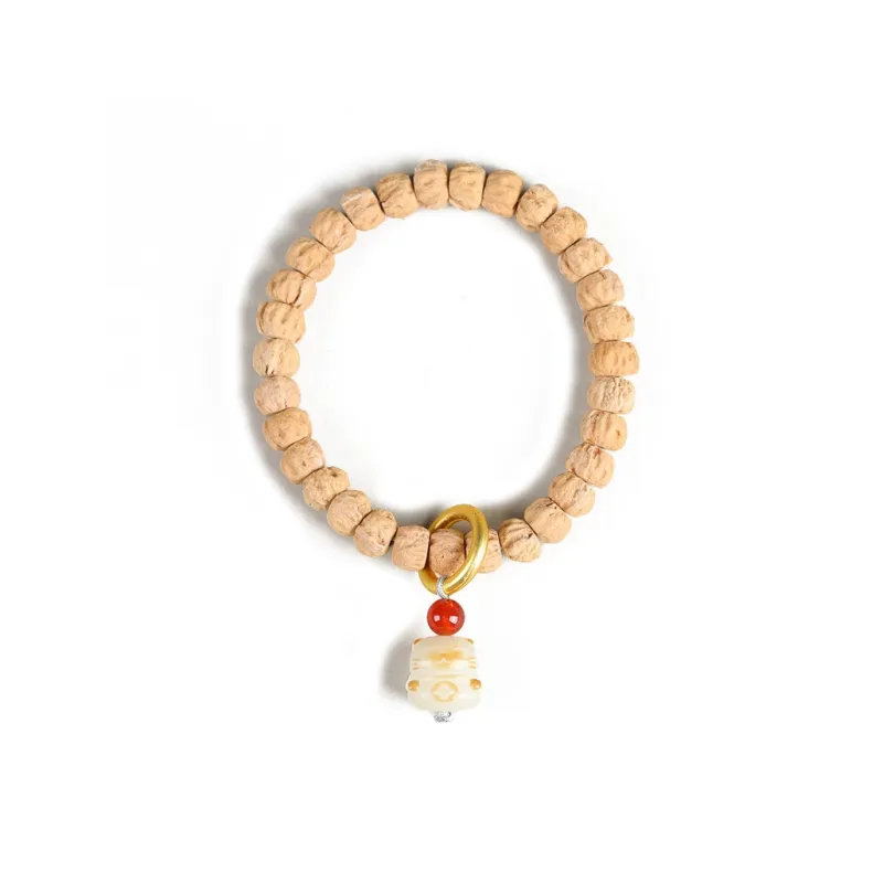 SHUZHUO Cacumen Platycladi Seeds Bracelets Unisex-3