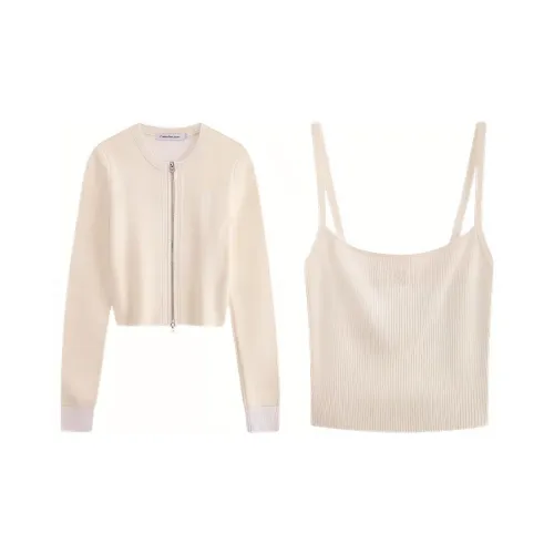 CALVIN KLEIN Casual Suit Women's Moon White