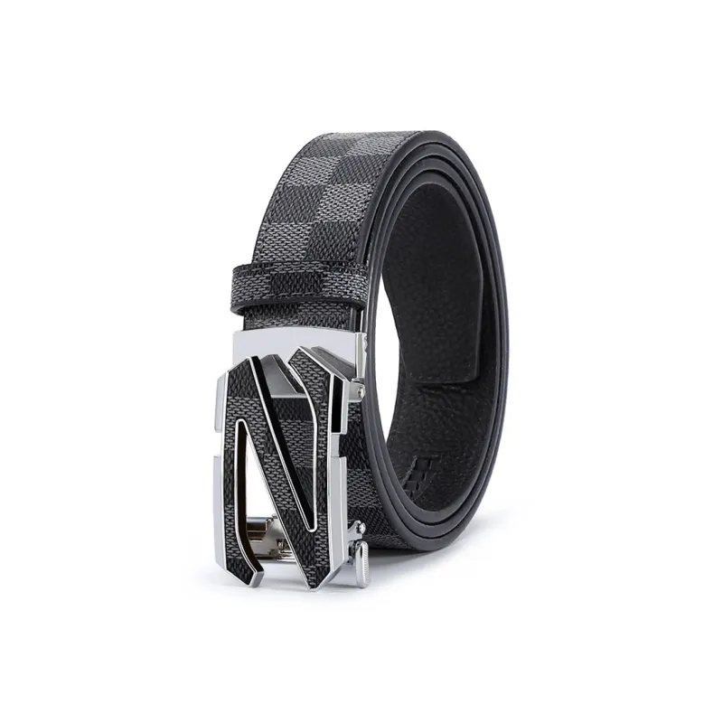 JKEM PU/Alloy Leather Belts Unisex 3.5-2