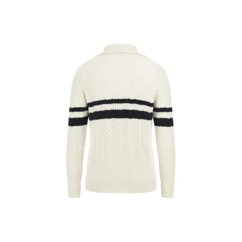 GUESS Sweater Men's Ivory White-1