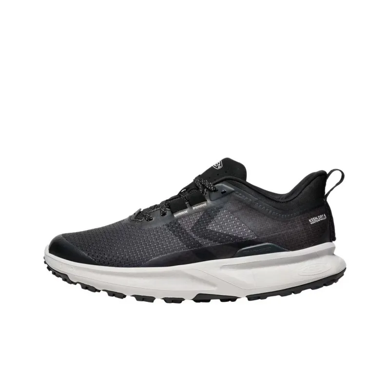 KEEN Cushioning Wear Resistant Low Top Trail Running Running Shoes Men's Black-0