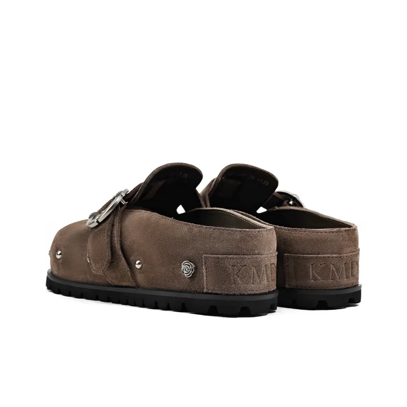 KMD Wrap toe Slippers Women's Black-8