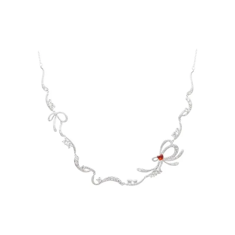 PARANOID PUPPY Zircon Necklaces Women's-0