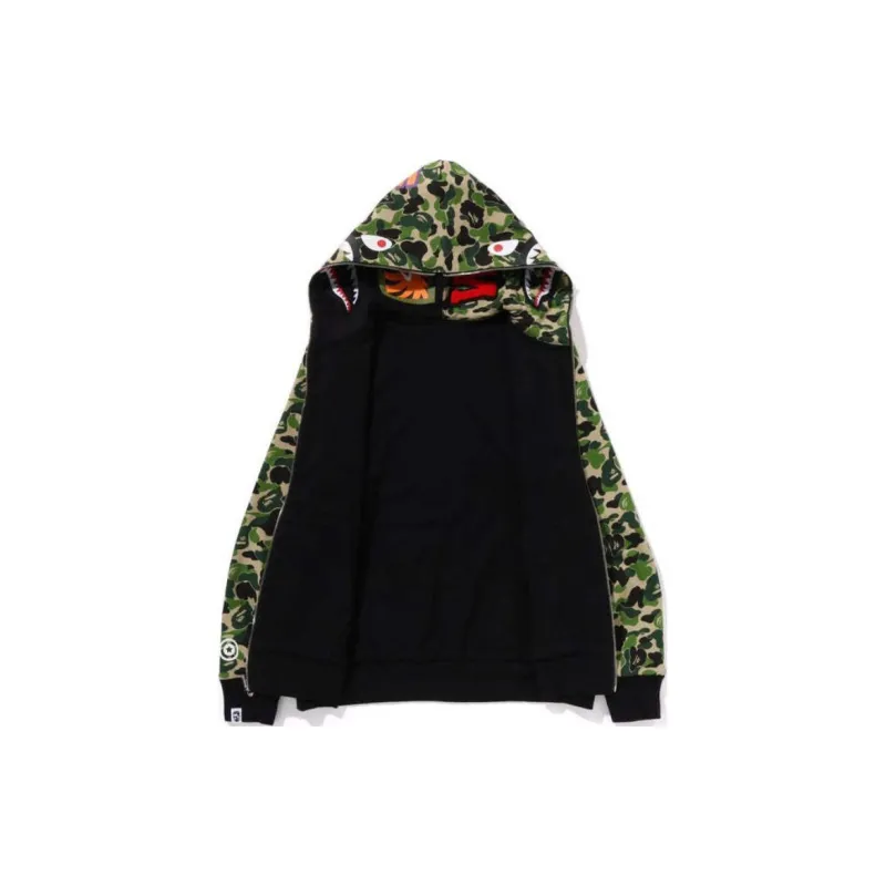 Bape Abc Reversible Shark Full Zip Hoodie-11
