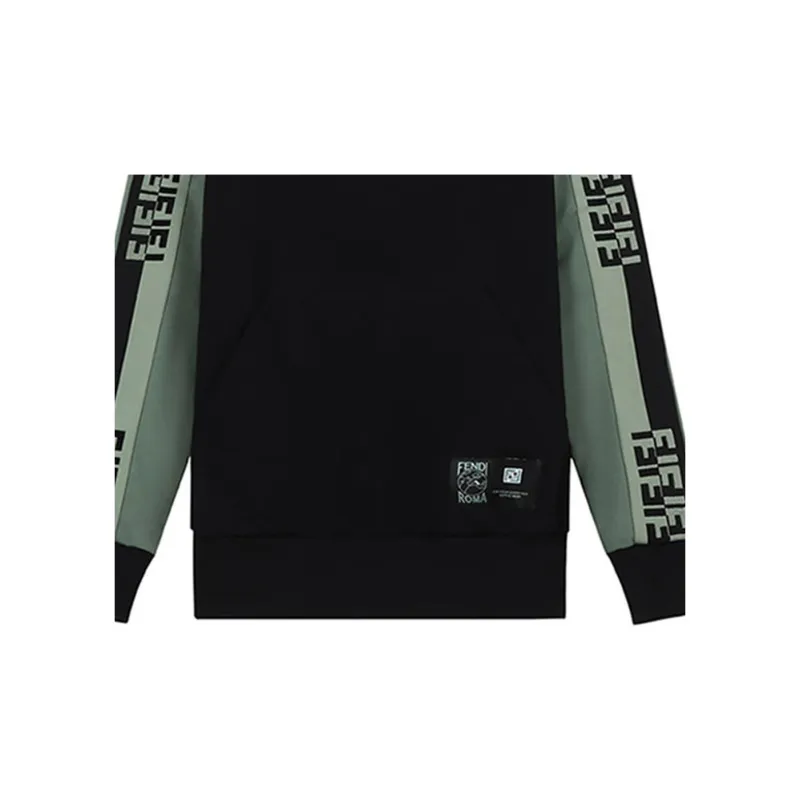 FENDI SS21 Sweatshirt Men's Sage Green-4