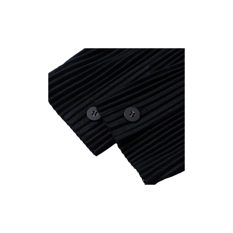 Homme Plissé Issey Miyake Business Suits Coats Men's Black-6